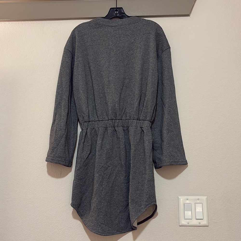Buddy Love Willa Sweatshirt Dress in Gray SZ S NWT - Picture 4 of 6